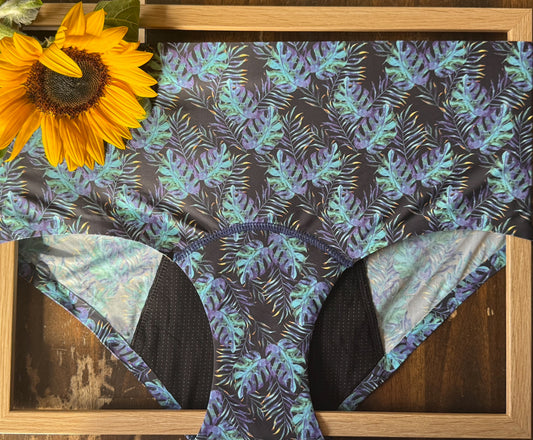 High waist period underwear