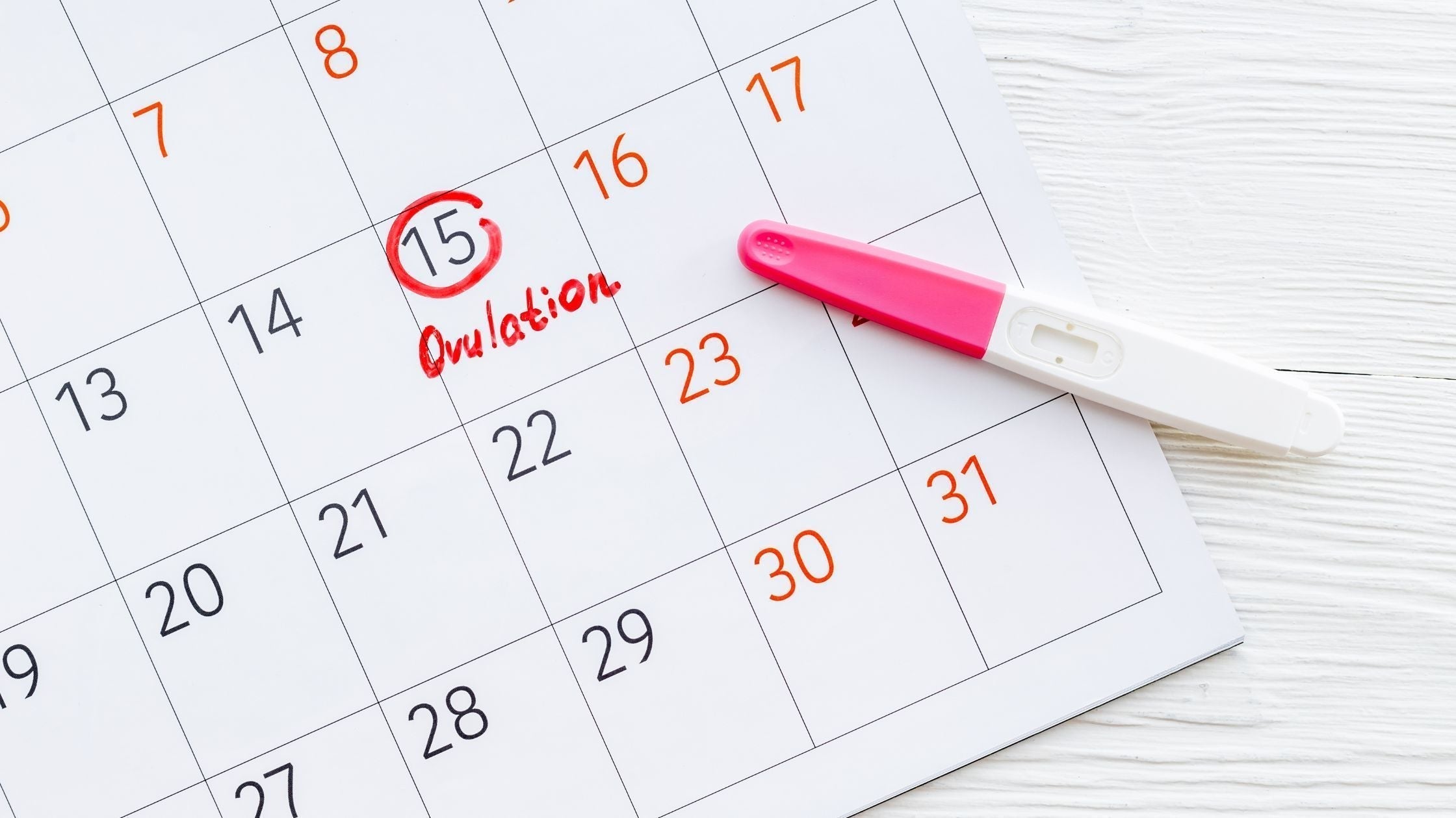 Woman using an ovulation tracker to monitor her fertile window and boost natural fertility