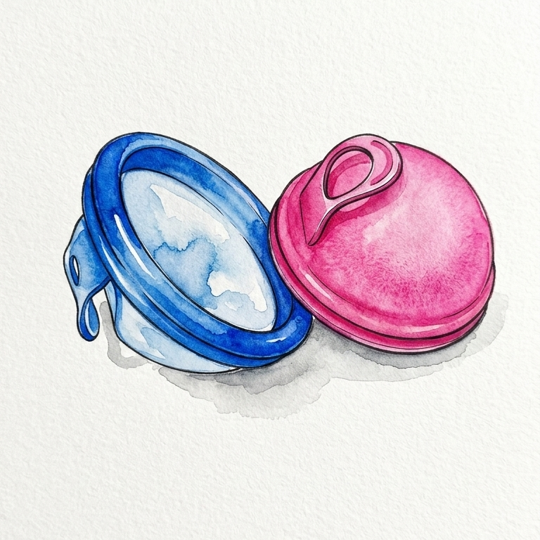 Menstrual disc fit and removal guide