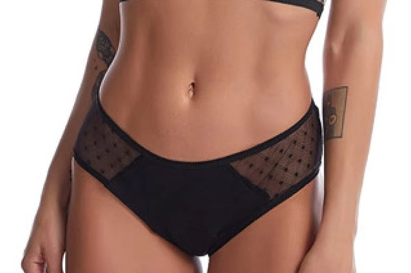 Lace side period underwear