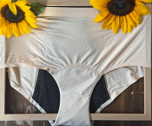 High waist period underwear